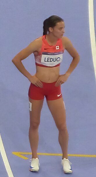 Audrey Leduc wins bronze in Diamond League event in Morocco
