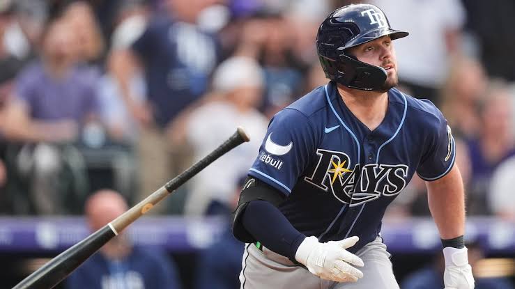Liam Hicks continuing his breakout MLB season with the Rays